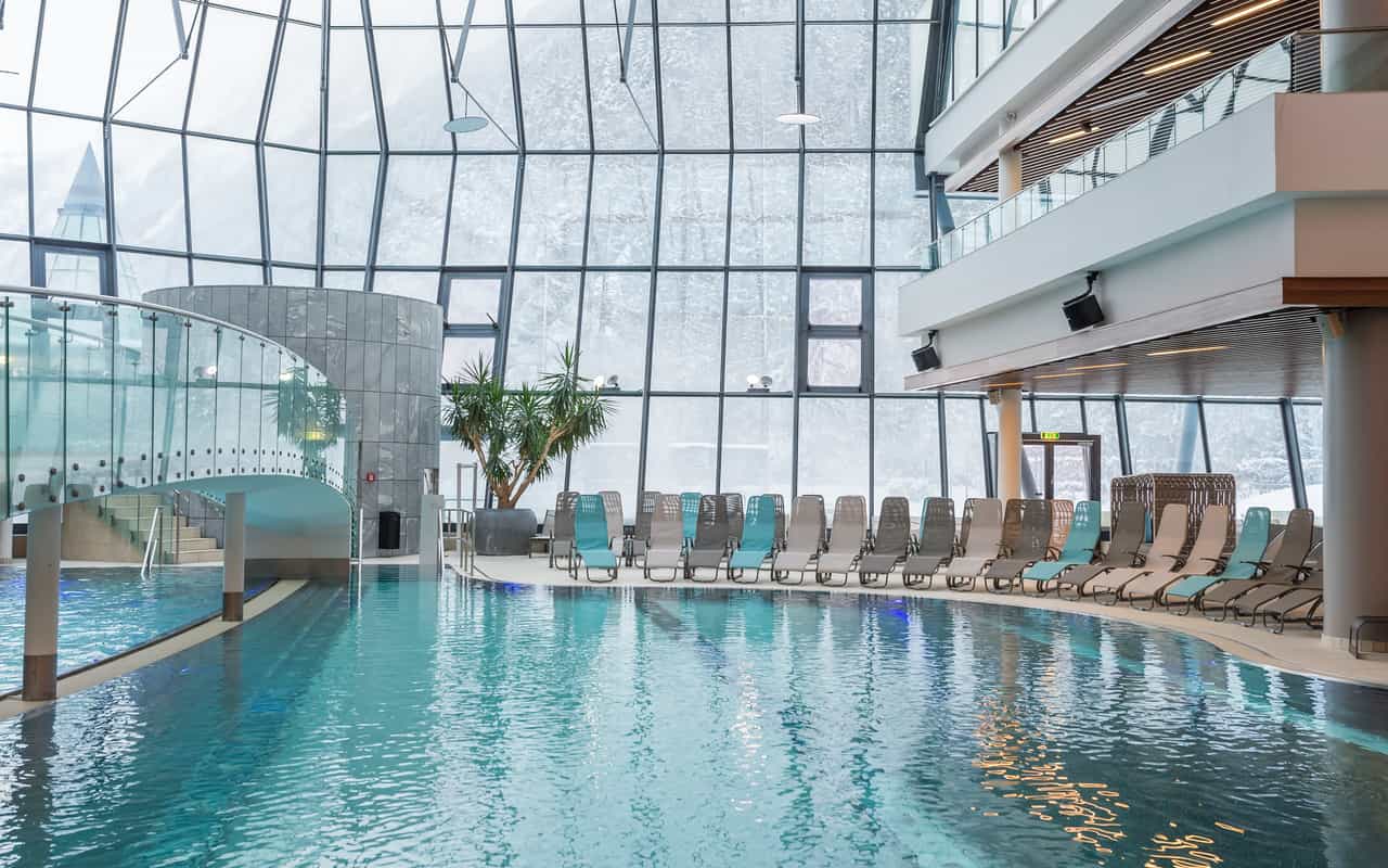 AquaDome indoor pool