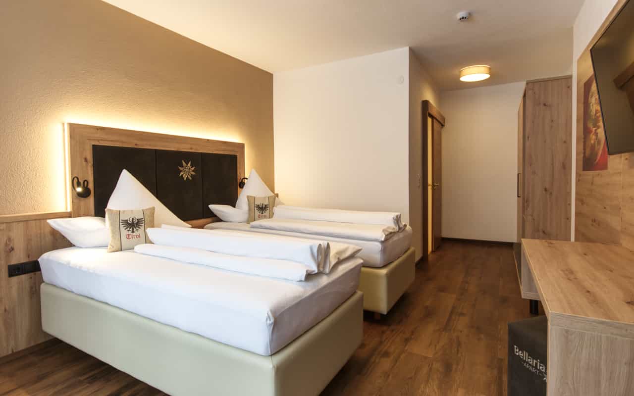 Apartment 1 bedroom 2 separate beds